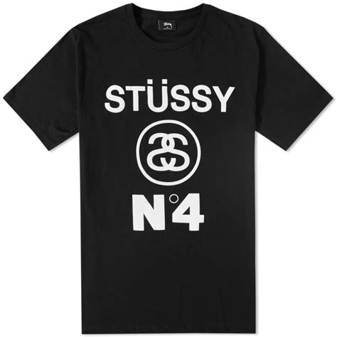 Vintage Stussy No 4 Tee T